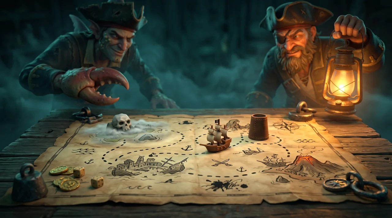 Pirate Dice, step 3: Content and story campaign